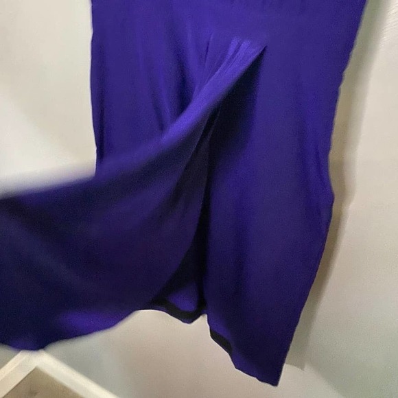 DIANE Von Furstenberg Dress Deep Purple / Blue Size Medium - Picture 3 of 7